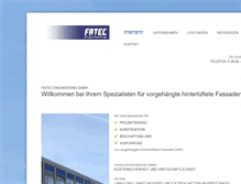 Tablet Screenshot of fatec-ing.de